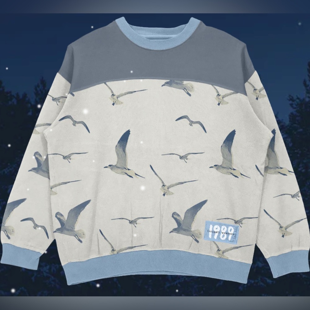 Official 1989 Taylor's Version Seagull Crewneck